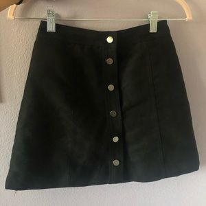 Black skirt